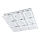 Eglo 94227 - LED plafonjera ALMANA 9xGU10-LED/3W/230V