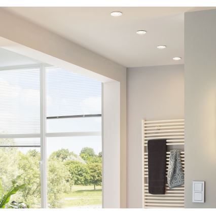 Eglo - KOMPLET 3x LED ugradne svetiljke PENETO 3xGU10-LED/3W/230V
