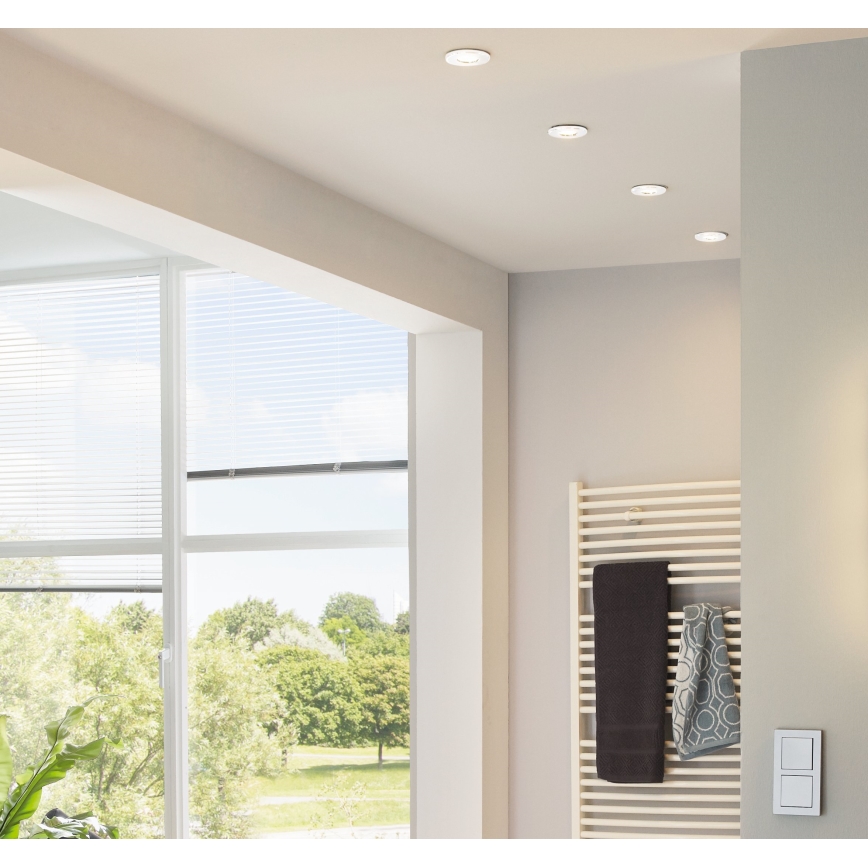 Eglo - KOMPLET 3x LED ugradne svetiljke PENETO 3xGU10-LED/3W/230V