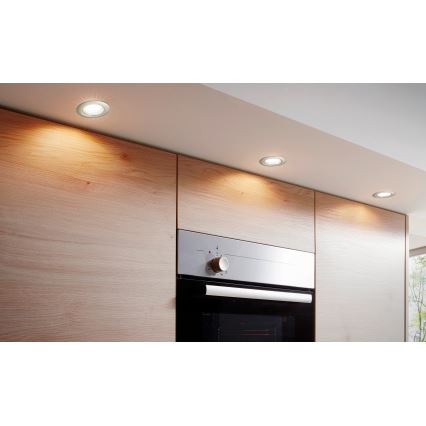 Eglo - Komplet 3x LED ugradna svetla PENETO 3xGU10-LED/3W/230V