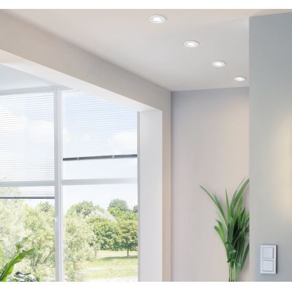 Eglo - LED Ugradna lampa 1xGU10-LED/5W/230V