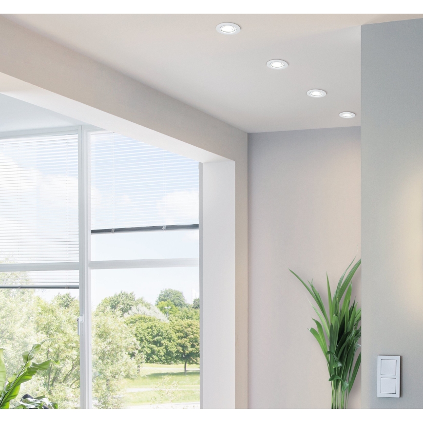 Eglo - LED Ugradna lampa 1xGU10-LED/5W/230V