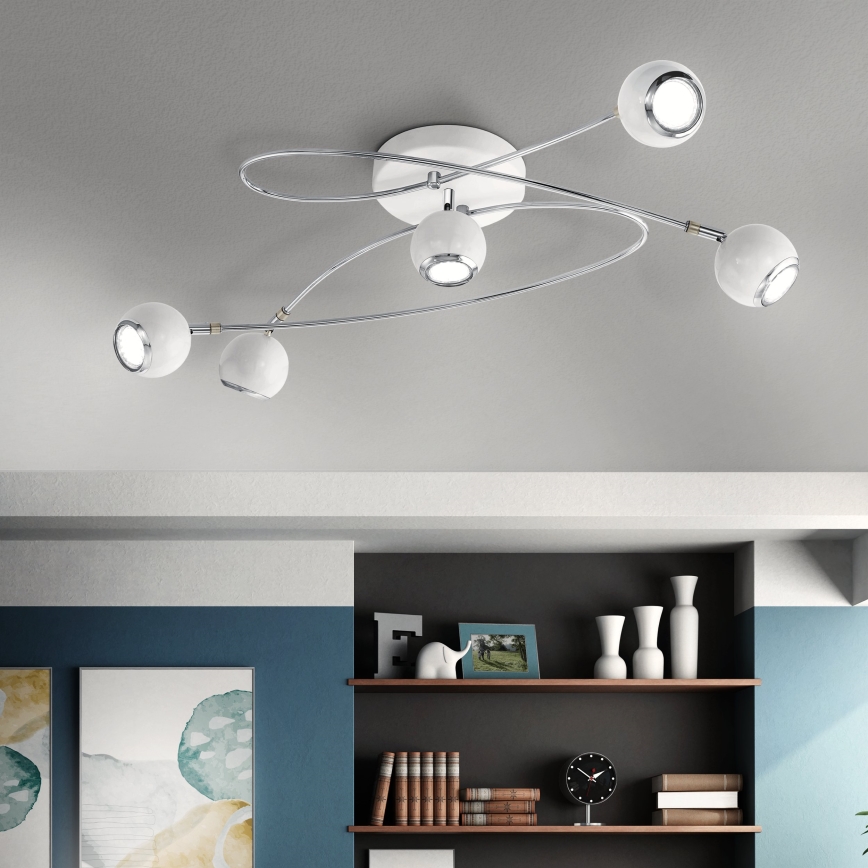 Eglo - LED Reflektorska lampa 5xGU10-LED/3W/230V
