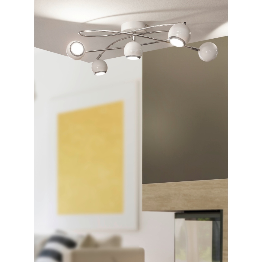 Eglo - LED Reflektorska lampa 5xGU10-LED/3W/230V