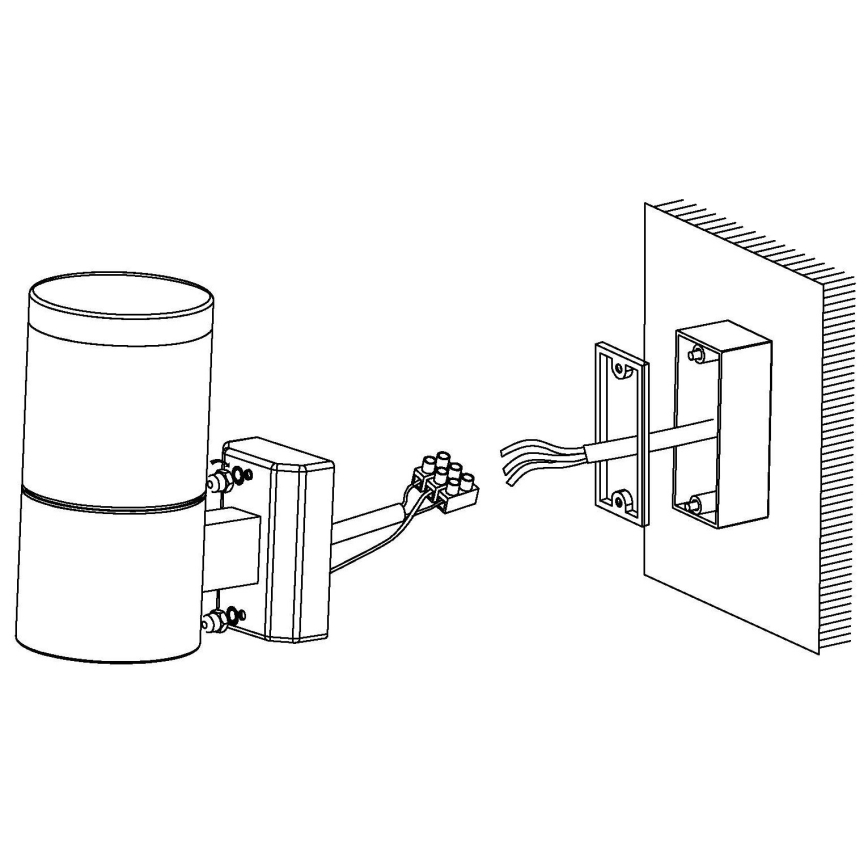 Eglo - LED spoljašnje osvetljenje 1xLED/3,7W/230V IP44
