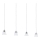 Eglo 94356 - LED Luster PANCENTO 4xLED/4,5W/230V