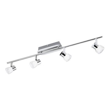 Eglo 94383 - LED Reflektorska lampa PERITO 4xLED/3W/230V 3000K sjajni krom