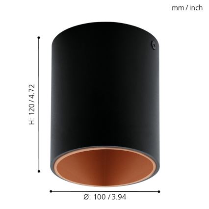 Eglo - LED Plafonjera 1xLED/3,3W/230V