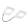 Eglo 94517 - Set 2x LED Lampa ispod ormarića LAVAIO 2xLED/3,7W/230V