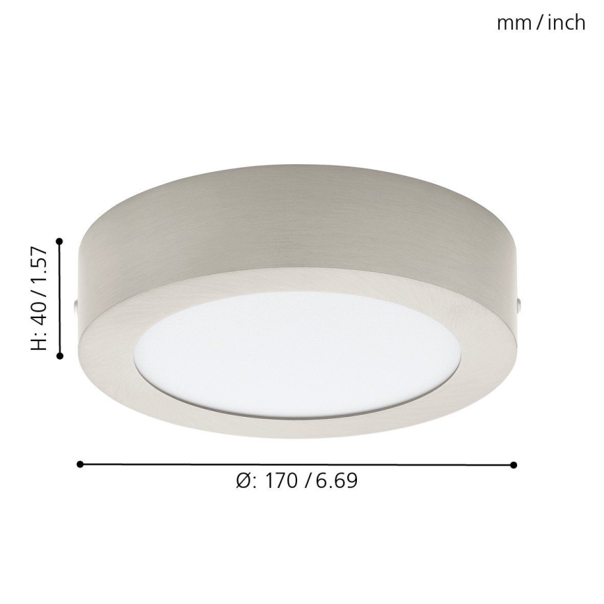 Eglo 94523 - LED Plafonjera FUEVA 1 LED/10,9W/230V