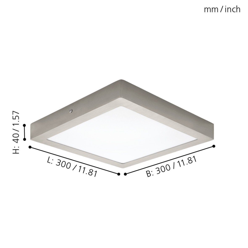 Eglo 94528 - LED Plafonjera FUEVA 1 LED/22W/230V