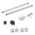 Eglo 94693 - Set 2x LED Rasvjeta izpod linije VENDRES 2xLED/3W/230V