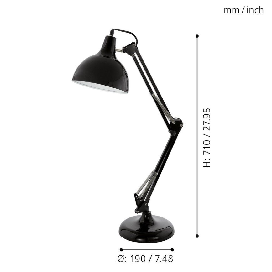 Eglo - Stona lampa 1xE27/40W/230V