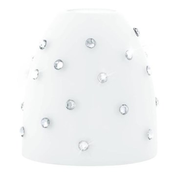 Eglo 94749 - Zamensko staklo za luster, stonu lampu, plafonjeru i reflektorsku lampu MY CHOICE pr. 9 cm bela/krom
