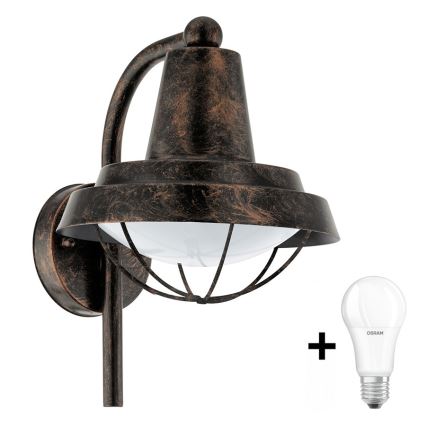 Eglo 94838 - LED Vanjska svjetiljka COLINDRES 1xE27/10W/230V IP44