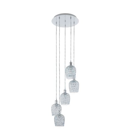 Eglo - Luster na sajli 5xE27/60W/230V