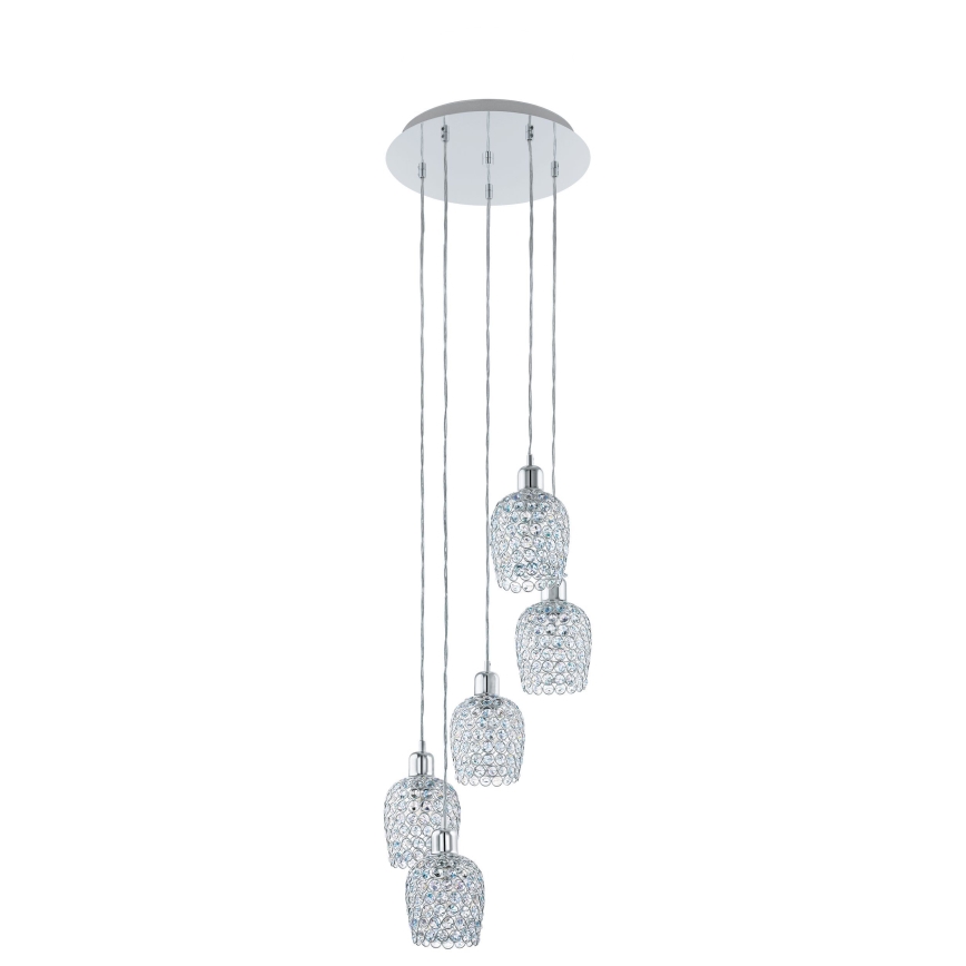 Eglo - Luster na sajli 5xE27/60W/230V