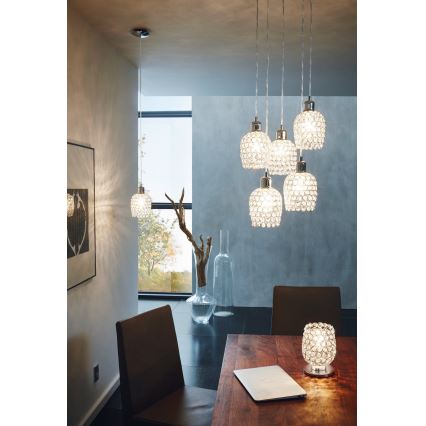 Eglo - Luster na sajli 5xE27/60W/230V