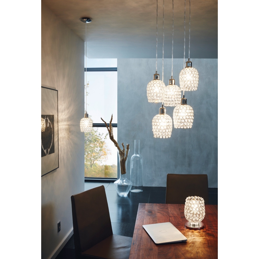 Eglo - Luster na sajli 5xE27/60W/230V