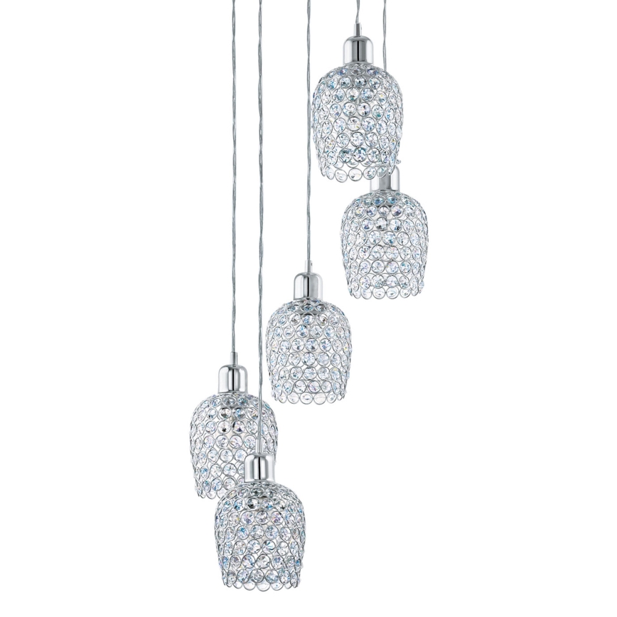 Eglo - Luster na sajli 5xE27/60W/230V