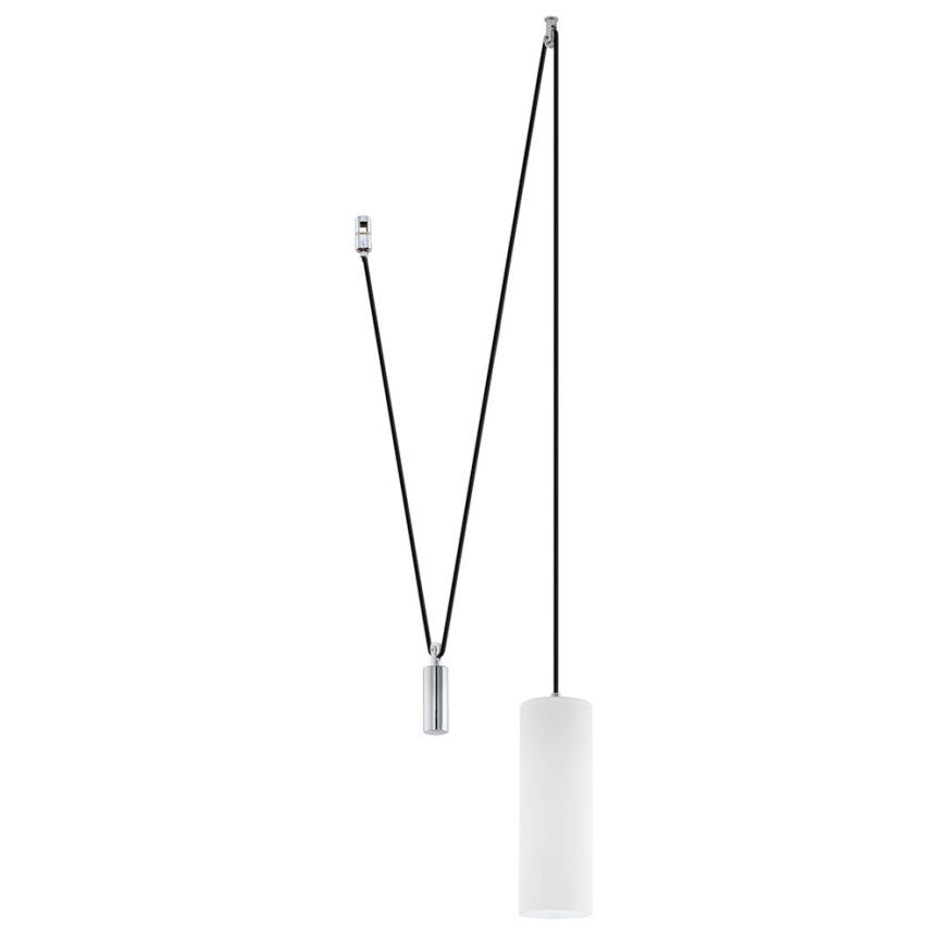 Eglo 94909 - Luster s utezima VILLANOVA 1xE27/60W/230V