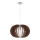 Eglo 95025 - Luster na sajli STELLATO 3xE27/40W/230V braon