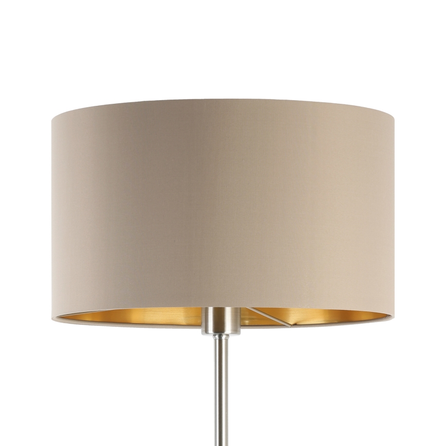 Eglo - Podna lampa 1xE27/60W/230V taupe