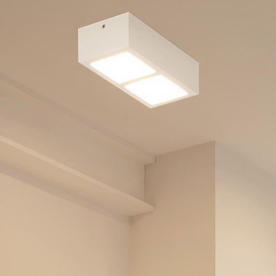 Eglo 95201 - LED plafonjera COLEGIO 2xLED/4,2W/230V