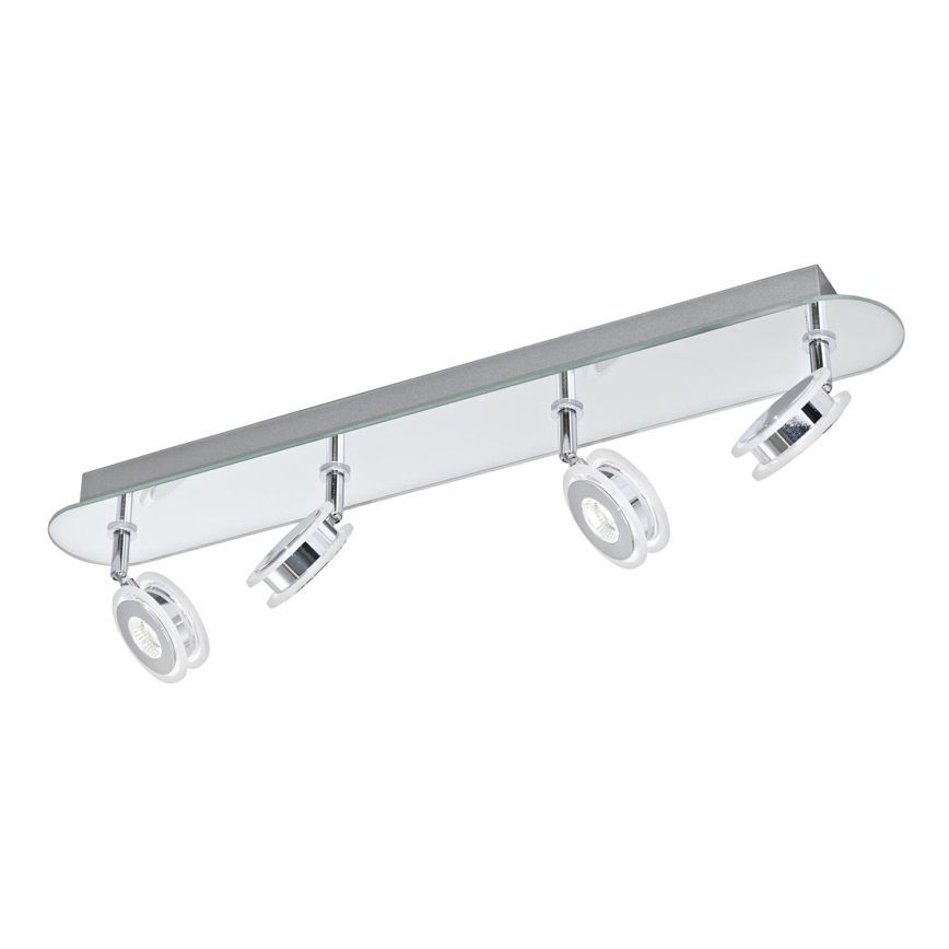 Eglo 95281 - LED reflektorska lampa za kupatilo AGUEDA 4xLED/3,3W/230V IP44