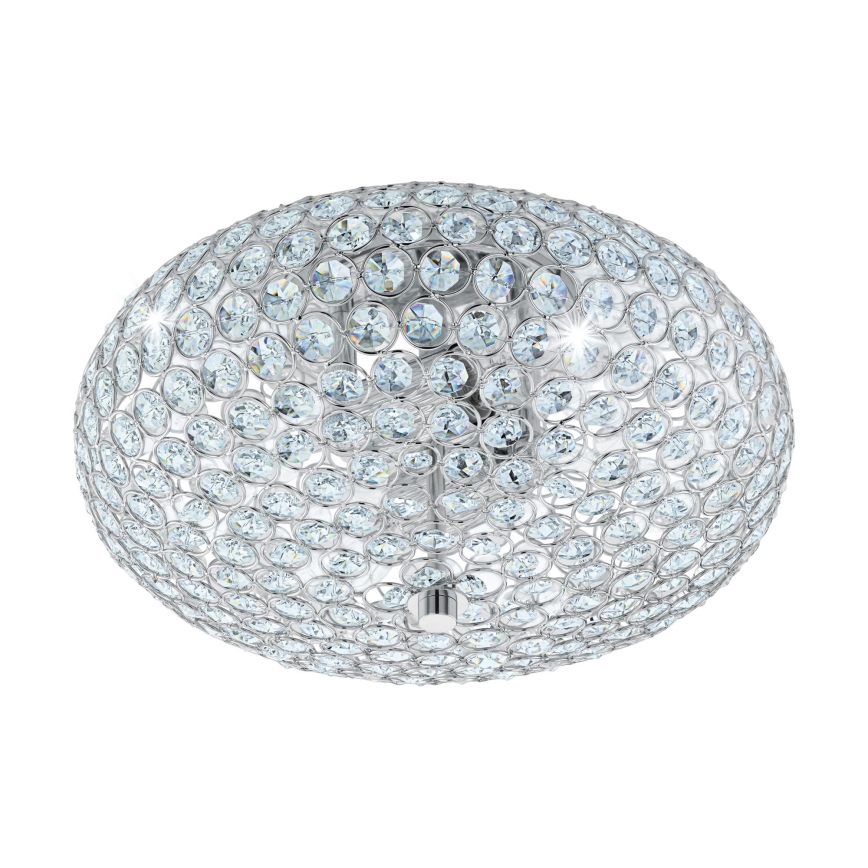 Eglo - Kristalna plafonjera 2xE27/60W/230V