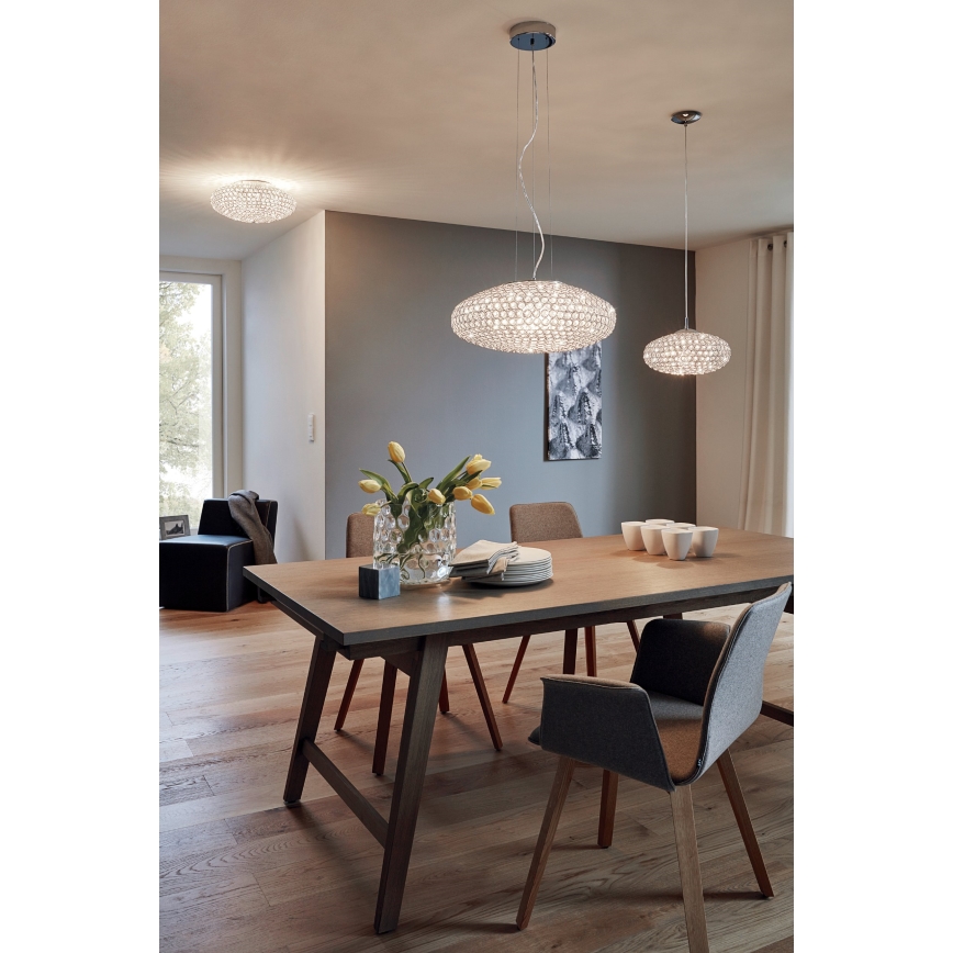 Eglo - Kristalni luster 1xE27/60W/230V