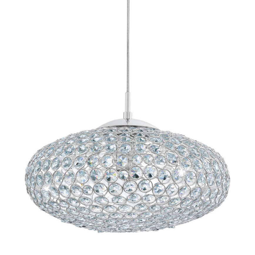Eglo - Kristalni luster 1xE27/60W/230V