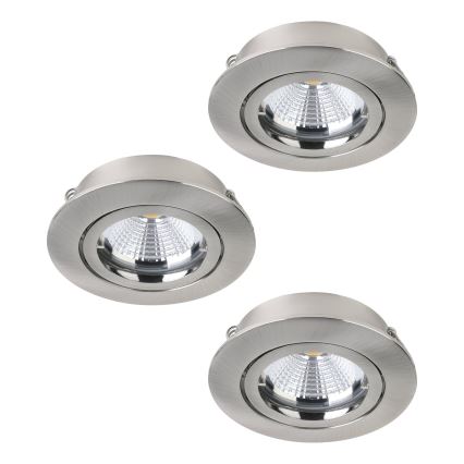 Eglo - Set 3x LED ugradna lampa TEDO 3xGU10-LED/5W/230V