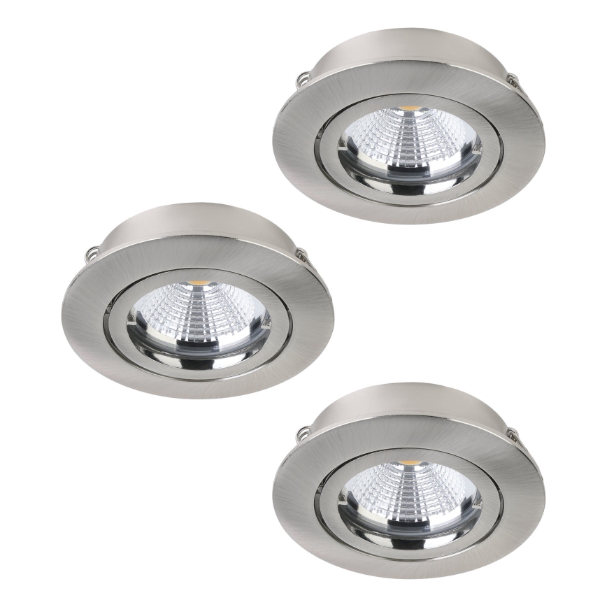 Eglo - Set 3x LED ugradna lampa TEDO 3xGU10-LED/5W/230V
