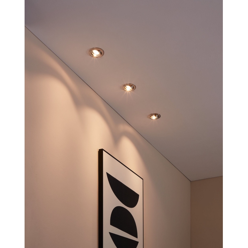 Eglo - Set 3x LED ugradna lampa TEDO 3xGU10-LED/5W/230V