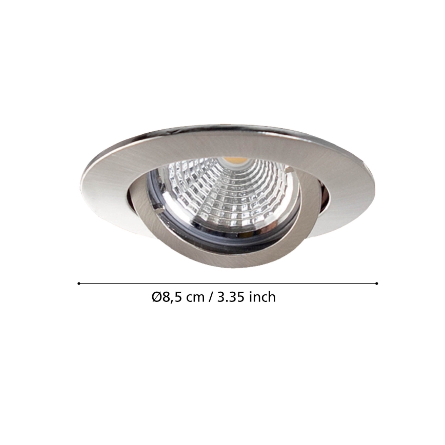 Eglo - Set 3x LED ugradna lampa TEDO 3xGU10-LED/5W/230V