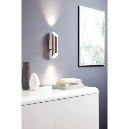 Eglo - LED zidna lampa 2xGU10-LED/4W/230V