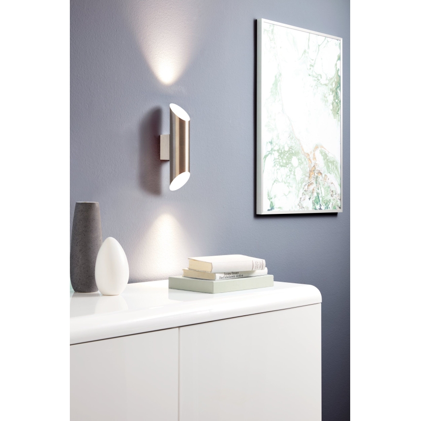 Eglo - LED zidna lampa 2xGU10-LED/4W/230V