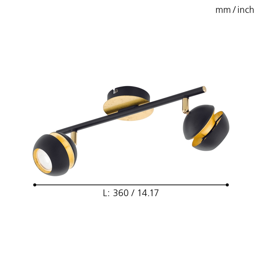 Eglo - LED Reflektorska lampa 2xGU10-LED/4W/230V