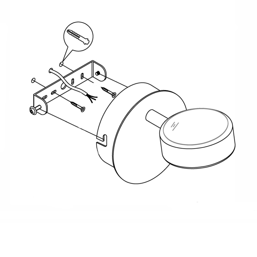 Eglo - LED Reflektorska lampa 1xLED/5,4W/230V