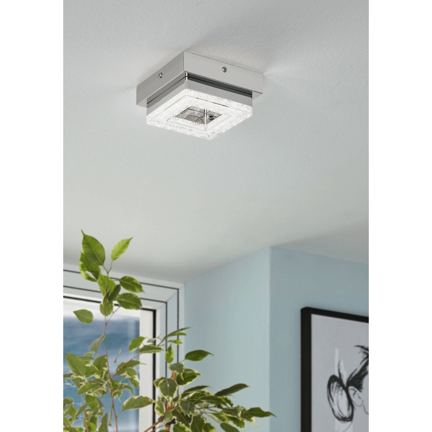 Eglo - LED Kristalna plafonjera 1xLED/4W/230V