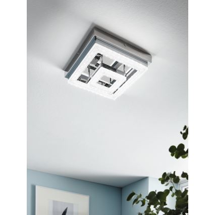 Eglo - LED Kristalna plafonjera LED/12W/230V