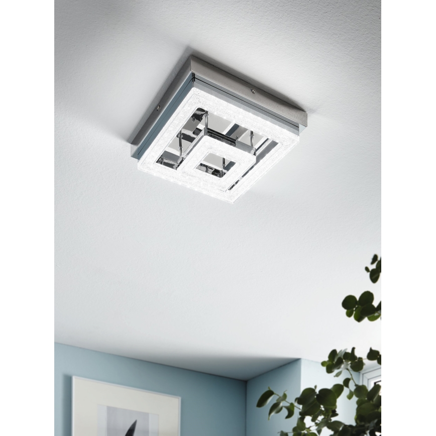 Eglo - LED Kristalna plafonjera LED/12W/230V