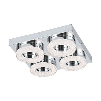 Eglo - LED Kristalna plafonjera 4xLED/4W/230V