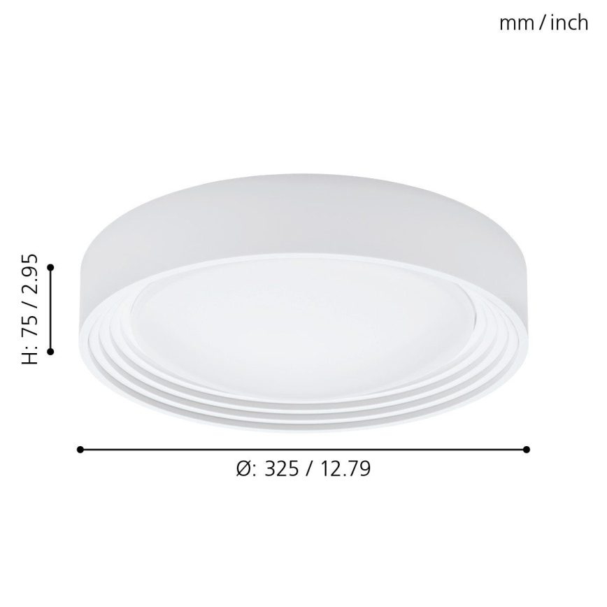 Eglo - LED plafonjera za kupatilo LED/11W/230V IP44