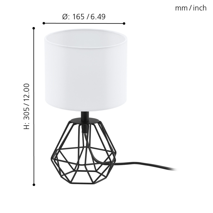 Eglo - Stona lampa 1xE14/60W/230V