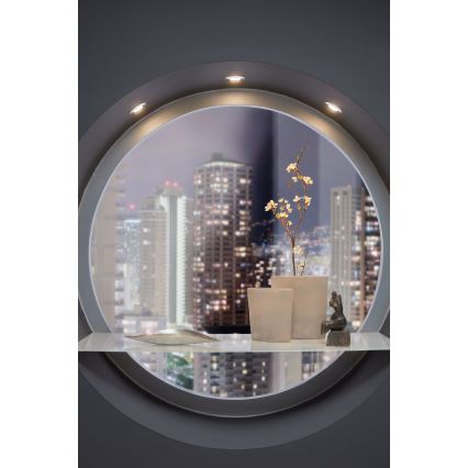 Eglo - Komplet 3x ugradno stropno LED svetlo PINEDA 1xLED/6W/230V