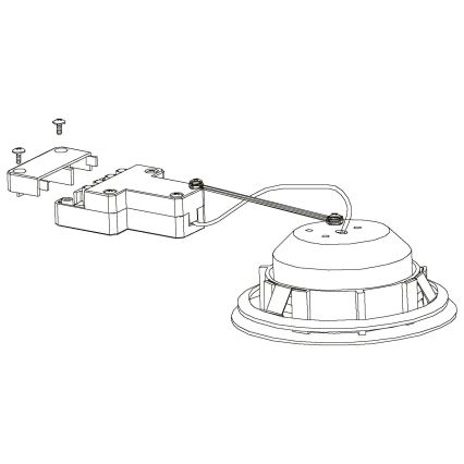 Eglo - LED ugradna lampa 1xLED/4,9W/230V