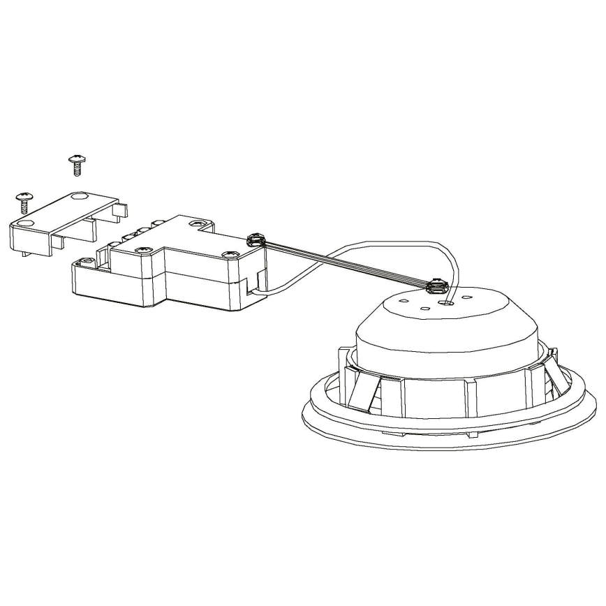 Eglo - LED ugradna lampa 1xLED/4,9W/230V