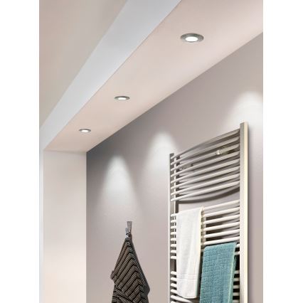 Eglo - Set 3x LED ugradna lampa PINEDA 1xLED/4,9W/230V